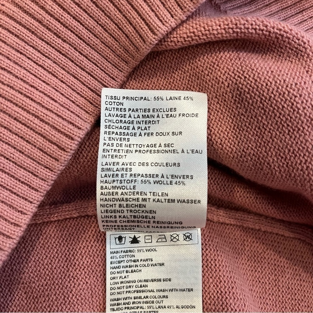 NWT ba&sh Mathis Jumper In Pink - Picture 8 of 8